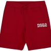 Kids Dsquared2 Shorts | Dsquared2 Logo Sweatshorts Rood