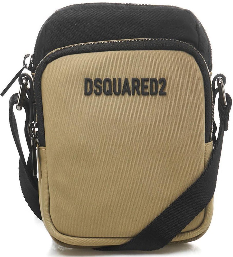 Heren Dsquared2 | Dsquared2 Phone Bag With Logo Groen