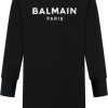 Kids Balmain Jurken | Balmain Jersey Dress Zwart