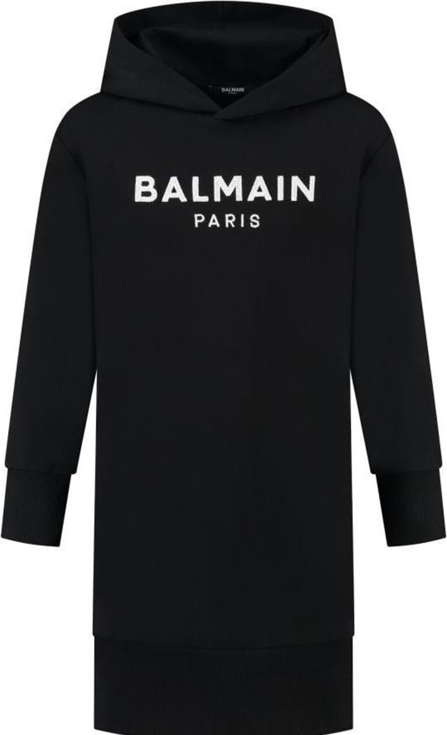 Kids Balmain Jurken | Balmain Jersey Dress Zwart