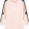 Kids Chloé Jurken | Chloe Sweatdress Pink Roze