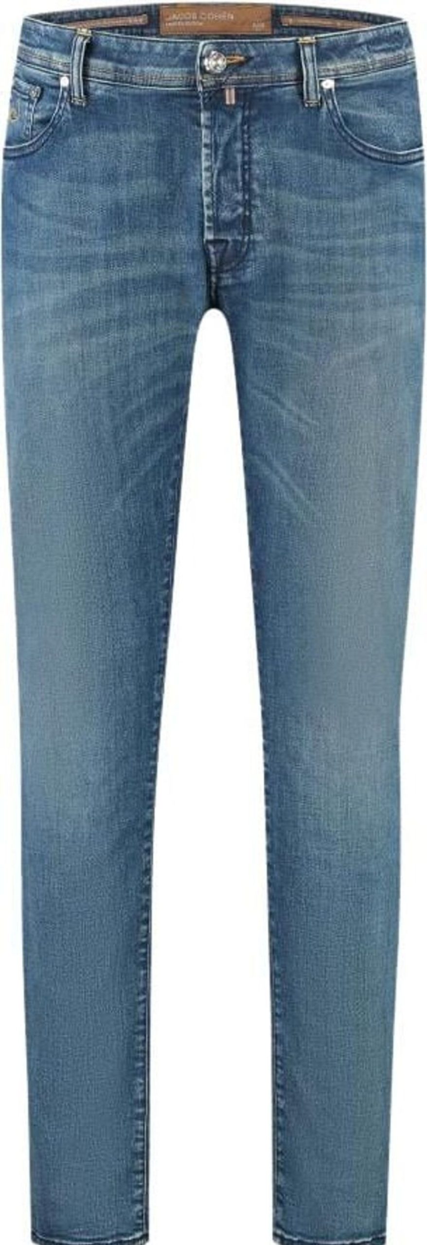 Heren Jacob Cohen | Jacob Cohen Trousers Denim Nick Ltd Blauw