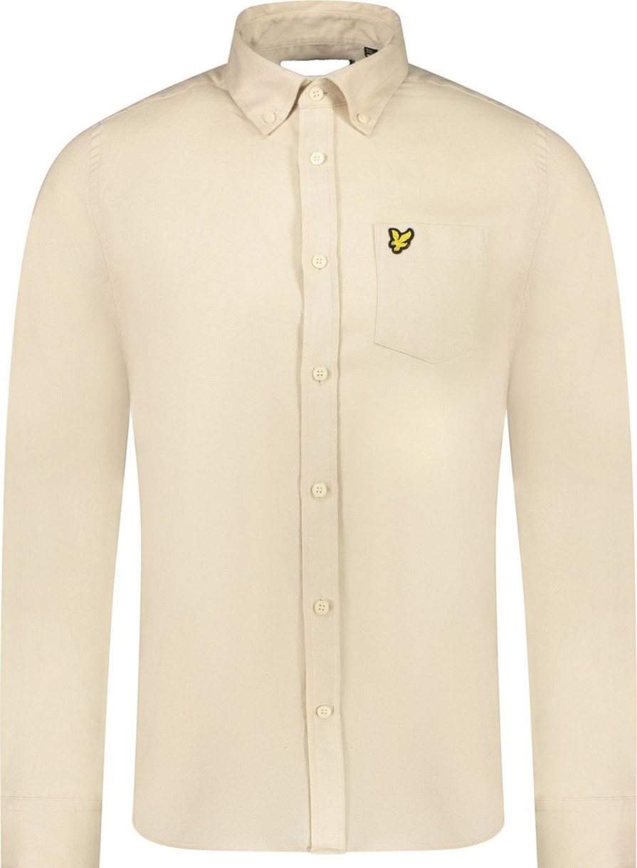 Heren Lyle & Scott | Lyle & Scott Overhemd Beige Beige