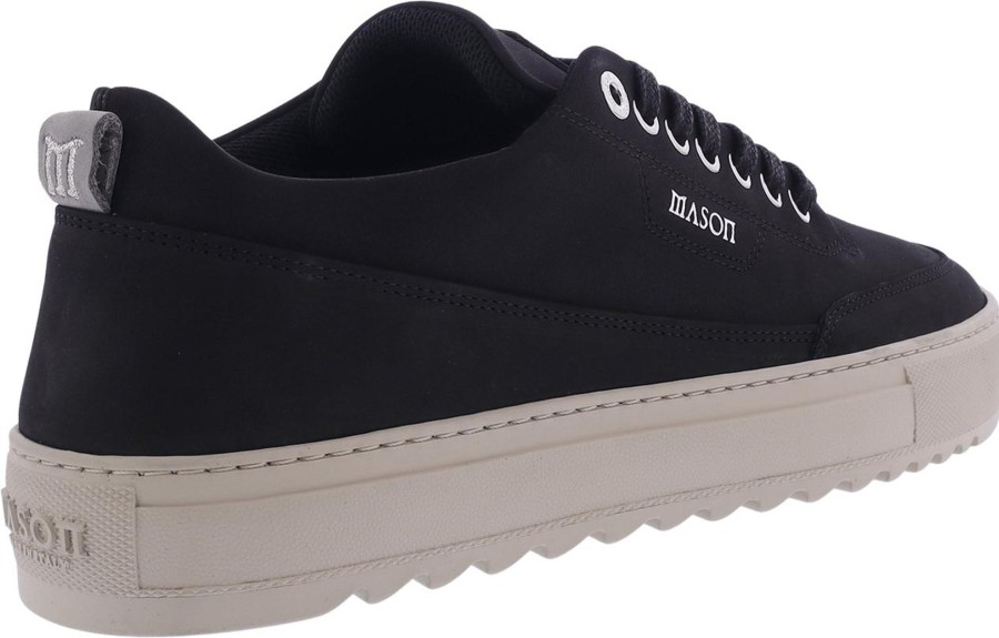 Heren Mason Garments | Mason Garments Sneaker Zwart Zwart