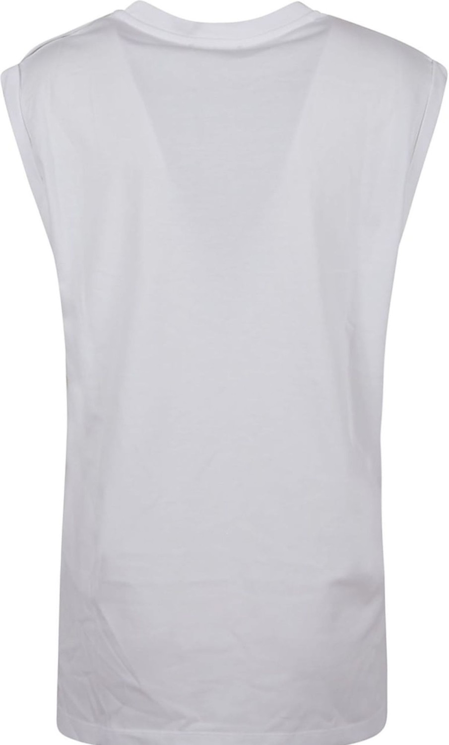 Dames Balmain | Balmain Btn Balmain Print Tank Top Wit