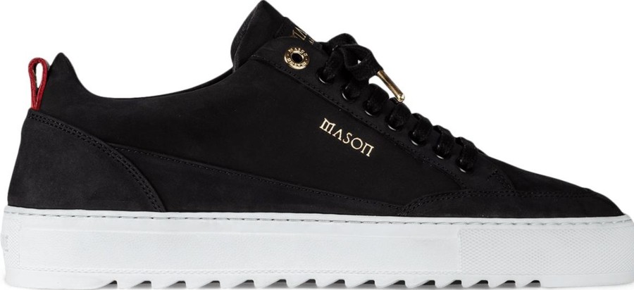 Heren Mason Garments | Mason Garments Sneaker Zwart Zwart