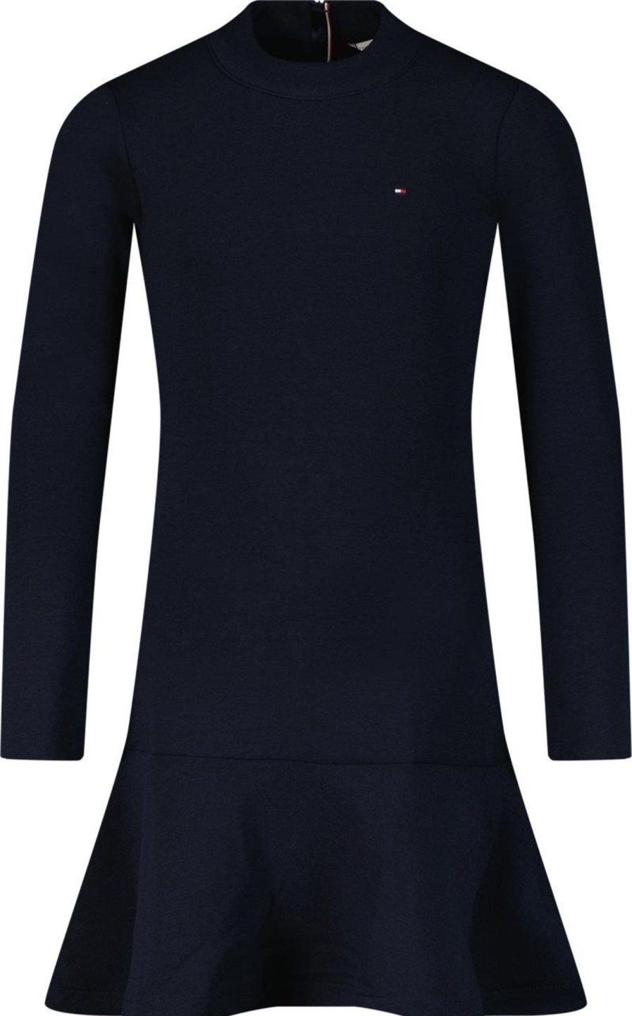 Kids Tommy Hilfiger Jurken | Tommy Hilfiger Tommy Hilfiger Kinder Meisjes Jurk Navy Blauw