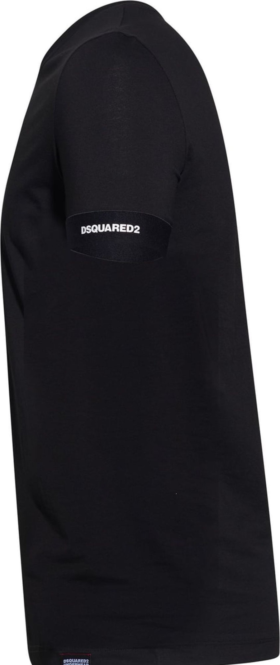 Heren Dsquared2 | Dsquared2 T-Shirt Dsquared Zwart