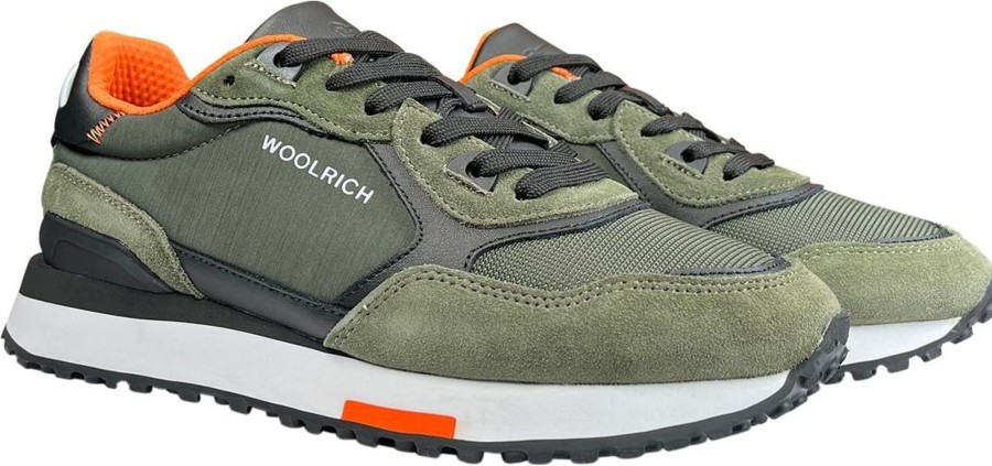 Heren Woolrich | Woolrich Sneaker Groen Groen