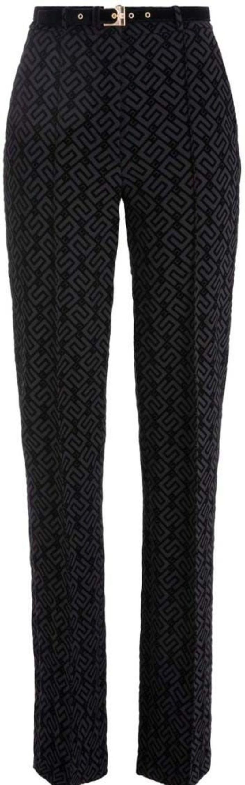 Dames Elisabetta Franchi | Elisabetta Franchi Trousers Black Zwart