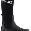 Kids Versace Laarzen | Versace Boots Black Zwart