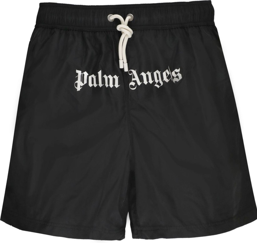 Heren Palm Angels | Palm Angels Sea Clothing Black Zwart