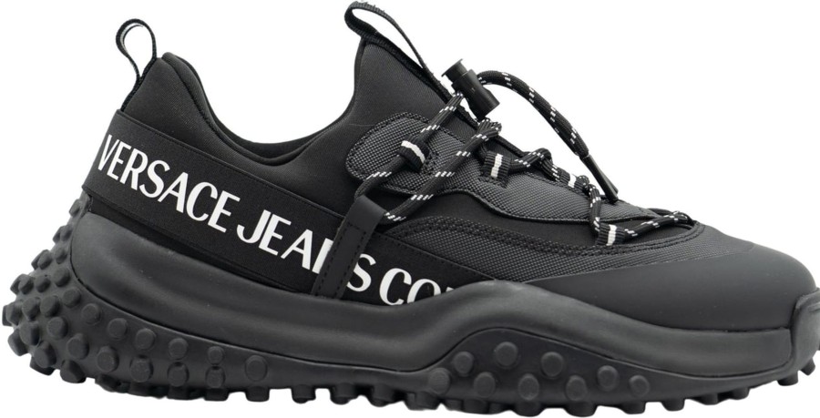 Heren Versace Jeans Couture | Versace Jeans Couture Scarpa Sneaker Zwart