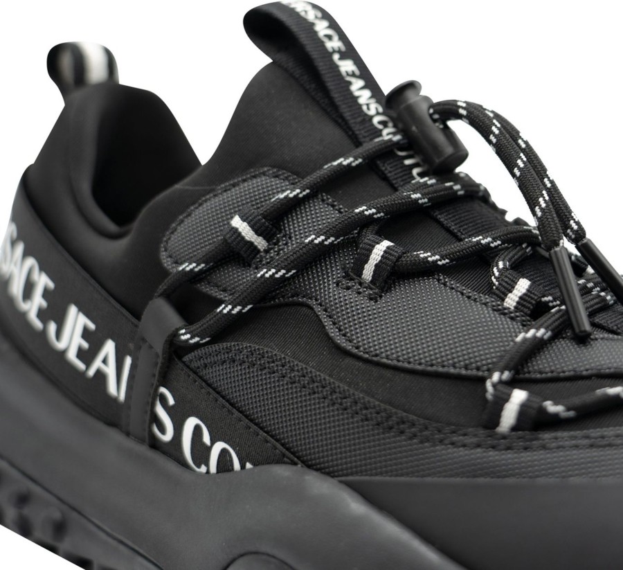 Heren Versace Jeans Couture | Versace Jeans Couture Scarpa Sneaker Zwart