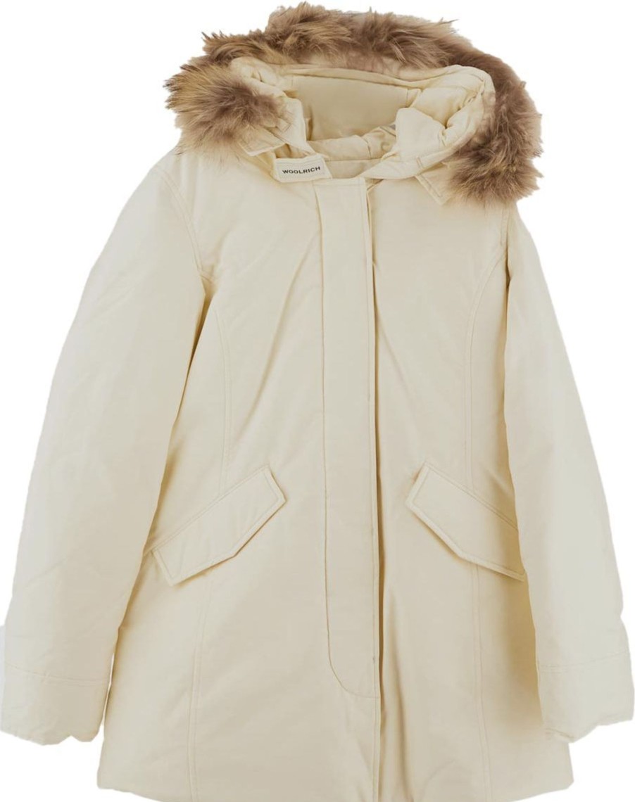 Kids Woolrich Jassen | Woolrich Down Jacket Wit