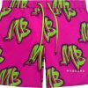 Heren My Brand | My Brand Neon Swim Capsule Swimshort Roze