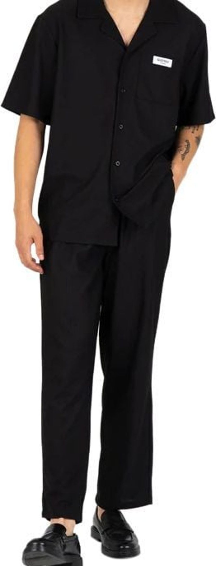 Heren Quotrell | Quotrell Quotrell Couture - Avignon Pants | Black Zwart