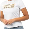 Dames Versace Jeans Couture | Versace Jeans Couture T-Shirt Logo Wit