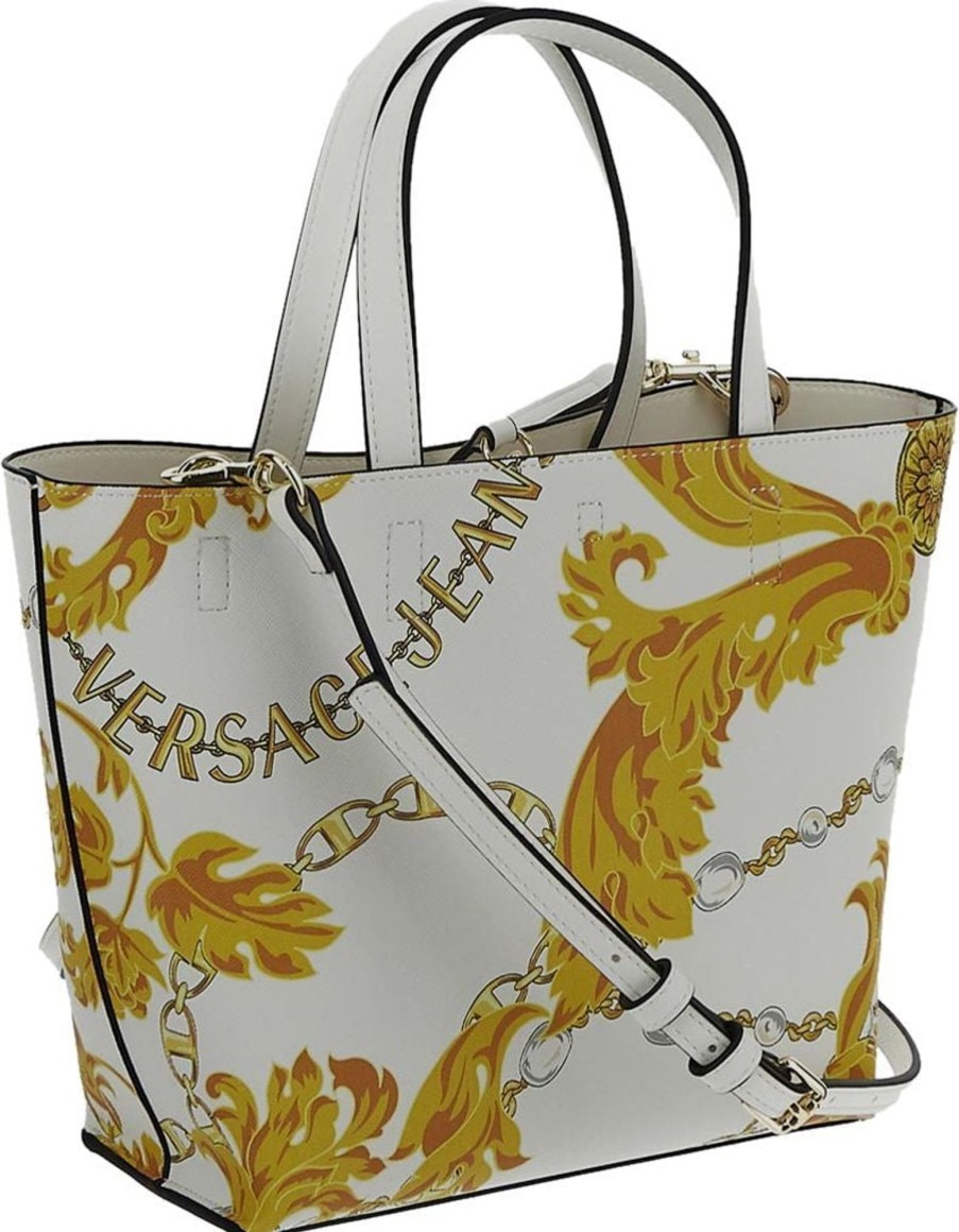 Dames Versace Jeans Couture | Versace Jeans Couture Reversible Shopping Bag Zwart