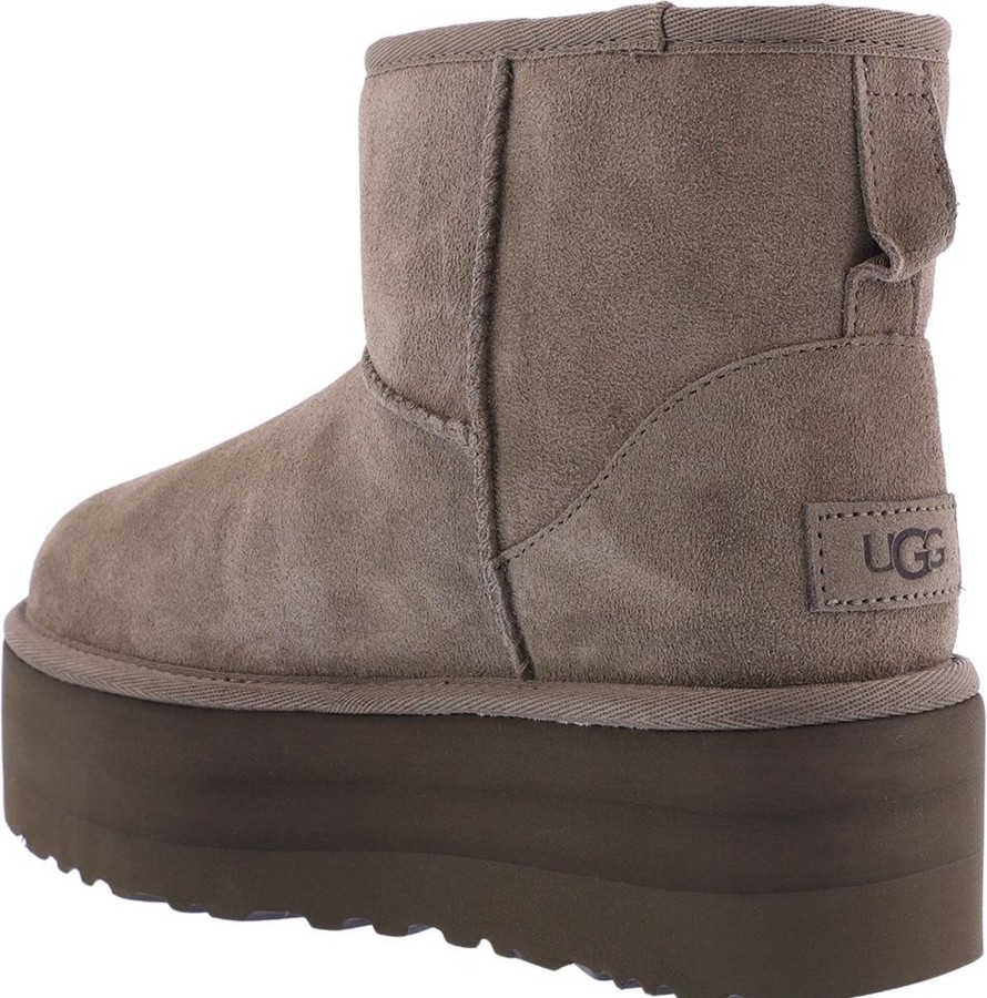 Dames UGG | Ugg W Classic Mini Platform Grijs