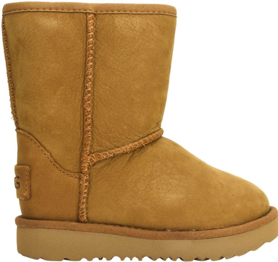 Kids UGG Laarzen | Ugg Classic Weather Short Chestnut Beige