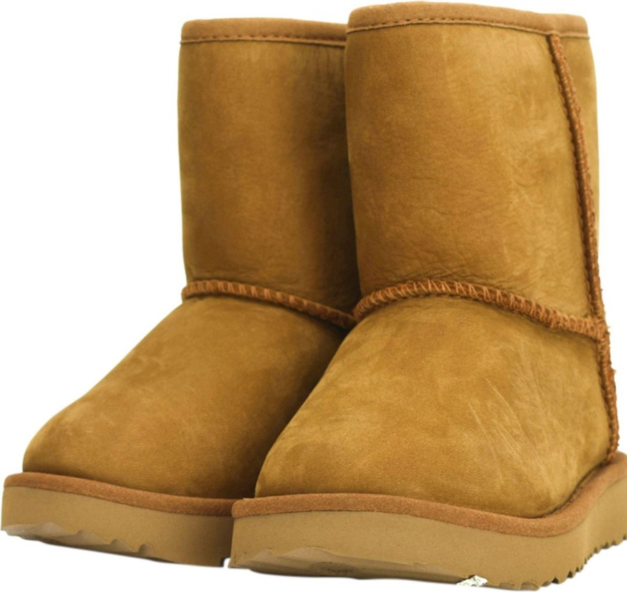 Kids UGG Laarzen | Ugg Classic Weather Short Chestnut Beige