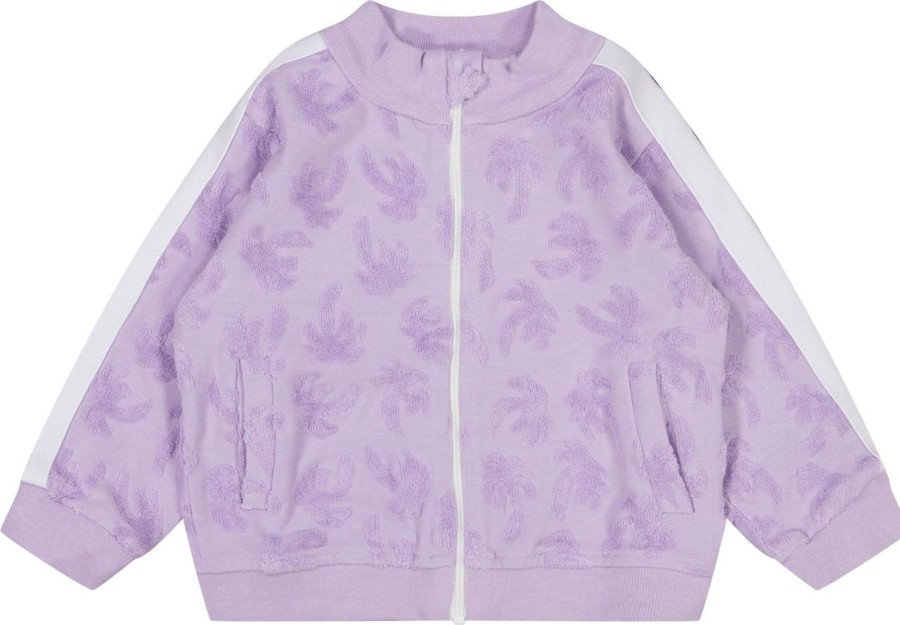 Kids Palm Angels Vesten | Palm Angels Palm Angels Baby Meisjes Vest Lila Paars