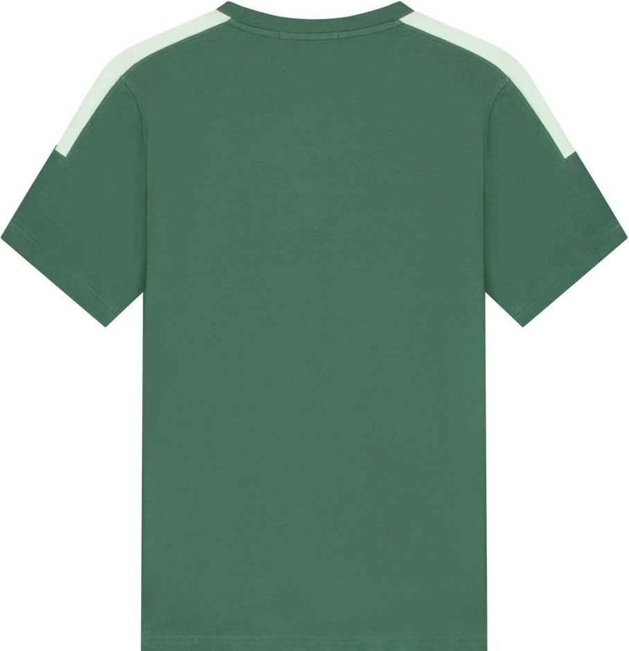 Heren Malelions | Malelions Sport Fielder T-Shirt - Dark Green Groen