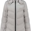 Dames Malelions | Malelions Signature Mid-Length Puffer - Grey Grijs