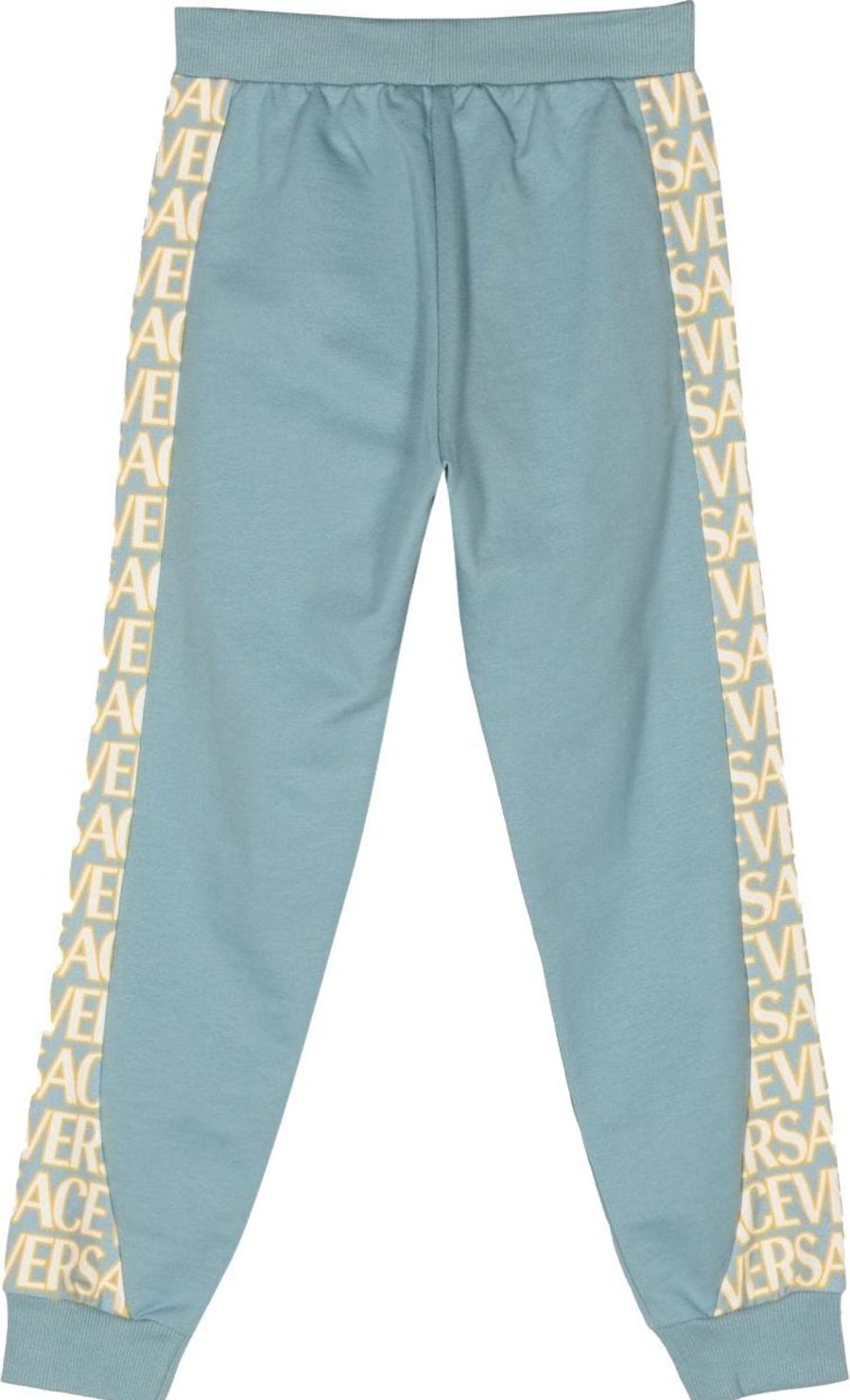 Kids Versace Broeken | Versace Sweatpant Lightblue Blauw