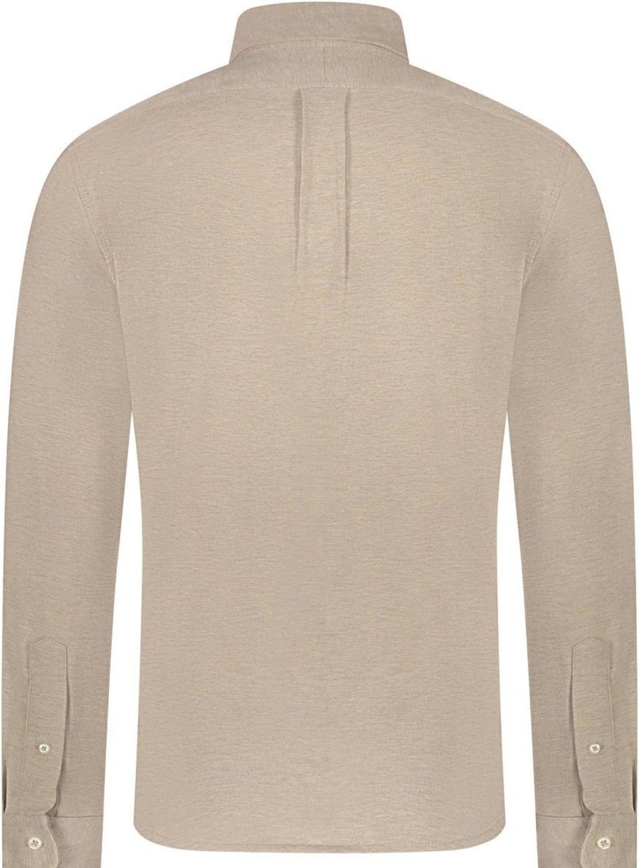 Heren Ralph Lauren | Ralph Lauren Polo Overhemd Beige Beige