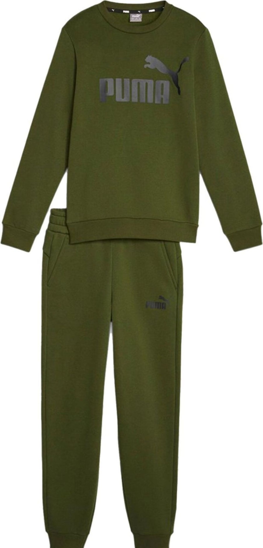 Kids Puma Sets | Puma Track Suit Kid No. 1 Logo Sweat Suit 670884.31 Groen