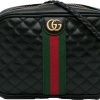 Dames Gucci | Gucci Mini Trapuntata Crossbody Bag Zwart