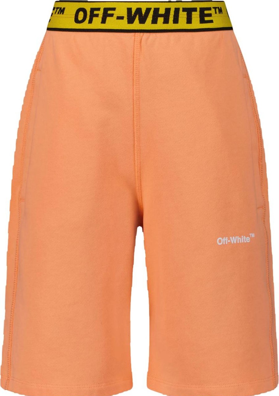 Kids OFF-WHITE Shorts | Off-White Off-White Kinder Jongens Shorts Zalm Roze