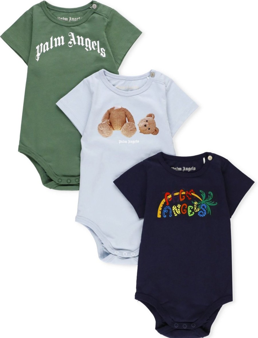 Kids Palm Angels Babypakjes | Palm Angels Dresses Multicolour Multicolour Divers