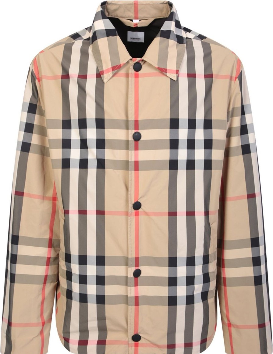 Heren Burberry | Burberry Burberry Beige Blazers Beige