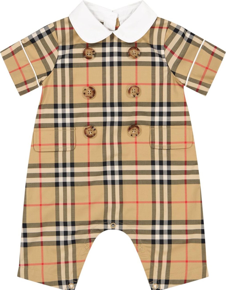 Kids Burberry Sets | Burberry Burberry Unisex Boxpakje Beige Beige