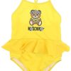 Kids Moschino Badkleding | Moschino Moschino Baby Costume Margh Newborn Geel