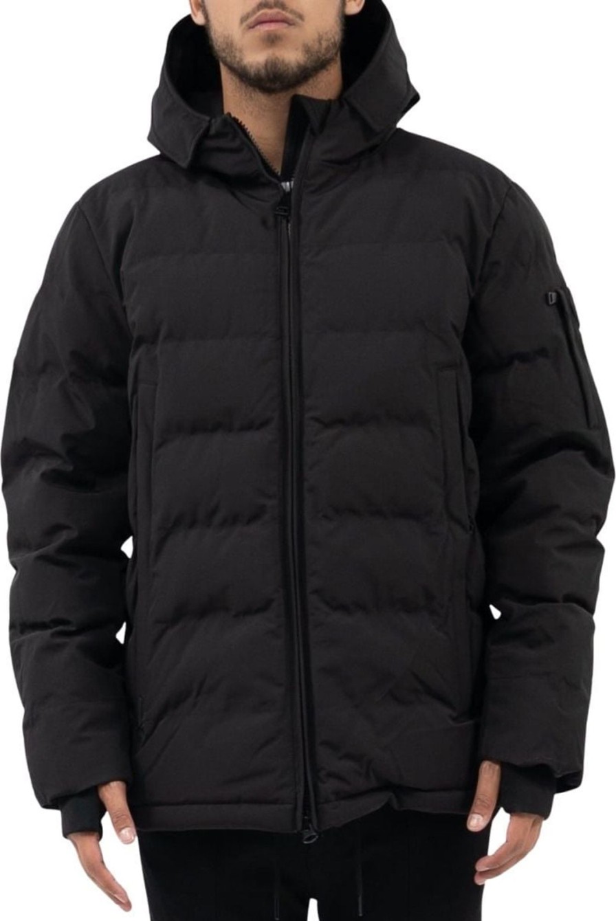 Heren Airforce | Airforce Mitchell Parka Winterjas Zwart