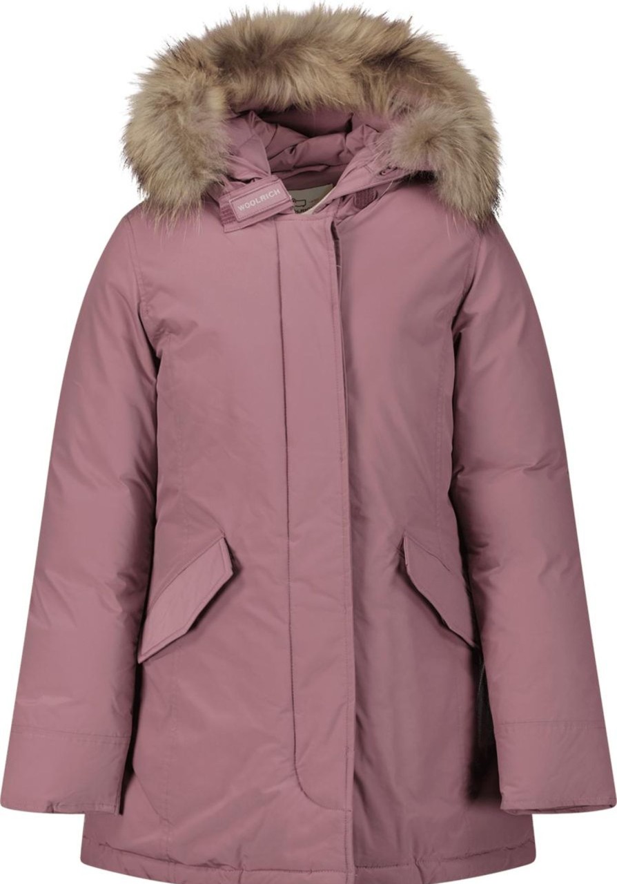 Kids Woolrich Tassen | Woolrich Woolrich Kinder Meisjes Jas Zwart Zwart