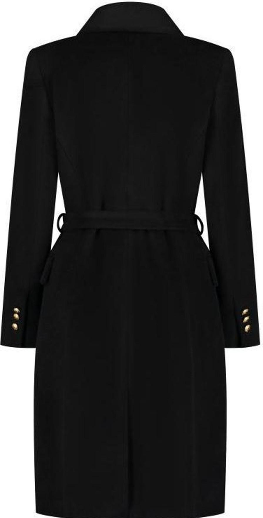 Kids Balmain Jassen | Balmain Coat Zwart