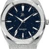 Heren Paul Rich | Paul Rich Frosted Star Dust Silver Fsd05-42 Horloge 42 Mm Blauw