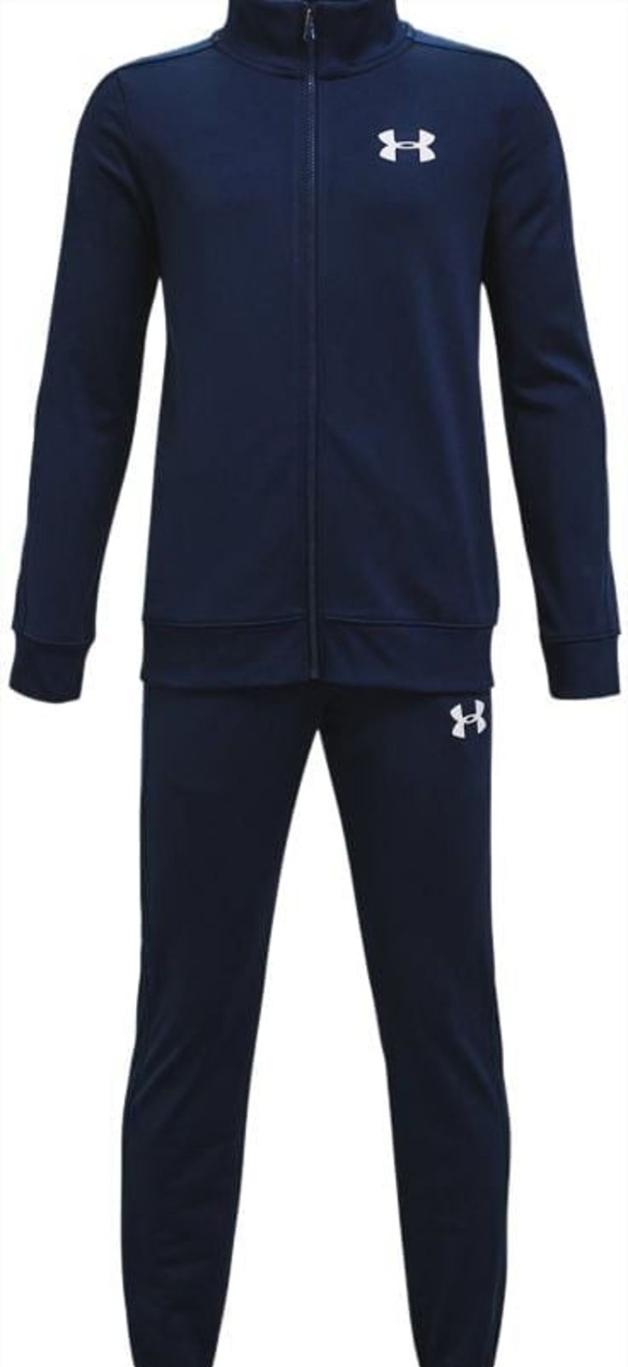 Kids Under Armour Vesten | Under Armour Knit Trainingspak Kids Donkerblauw Blauw