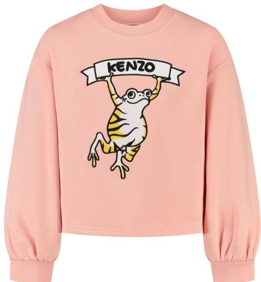 Kids Kenzo Truien | Kenzo Sweater Roze