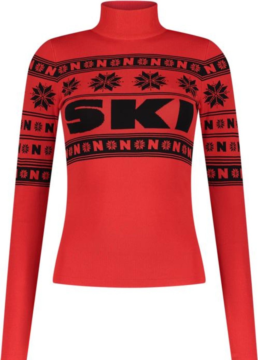 Dames Nikkie | Nikkie Uriah Ski Trui Dames Rood Rood