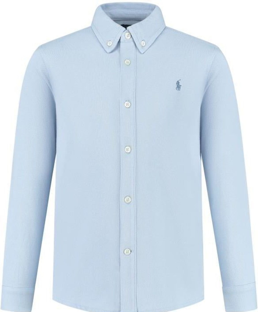 Kids Ralph Lauren Overhemden | Ralph Lauren Sport Shirt Blauw