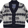 Kids Guess Vesten | Guess Guess Baby Jongens Vesten Grijs Grijs