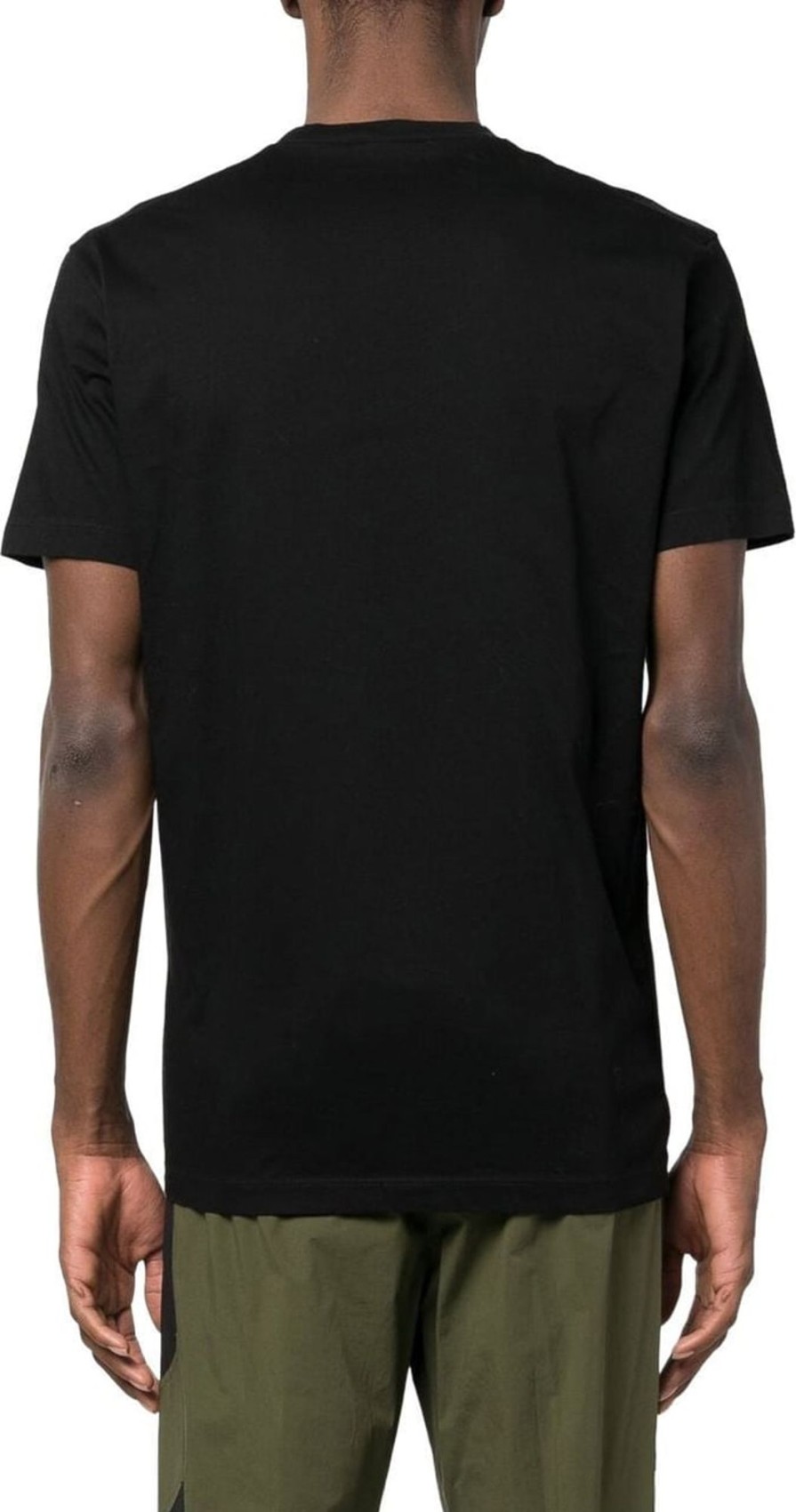 Heren Dsquared2 | Dsquared2 T-Shirts And Polos Black Zwart