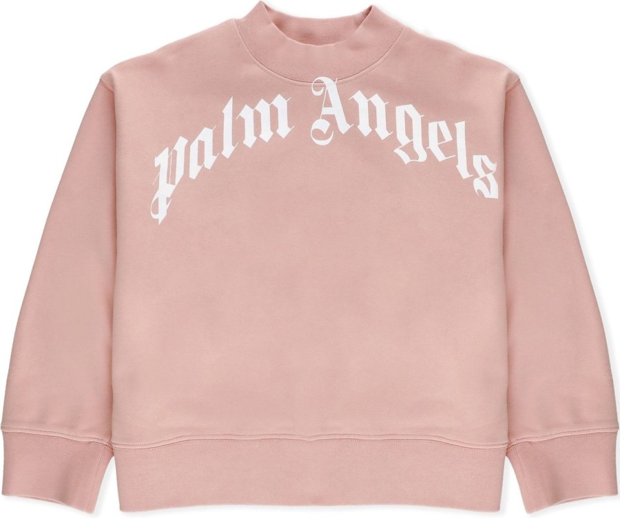 Kids Palm Angels Truien | Palm Angels Sweaters Pink Neutraal