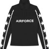 Dames Airforce | Airforce Sqauw Vally Ski Pully Star Dames Zwart/Wit Zwart